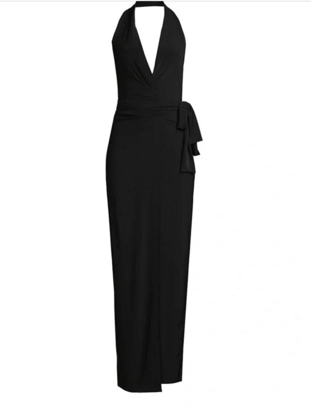 Norma Kamali Kamalikulture black wrap dress Size Small